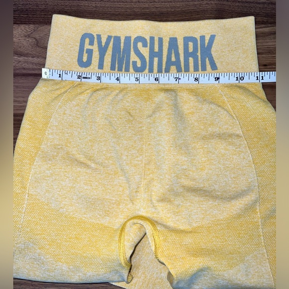 063. NWOT Gymshark Yellow Leggings - Size Small - Picture 4 of 4